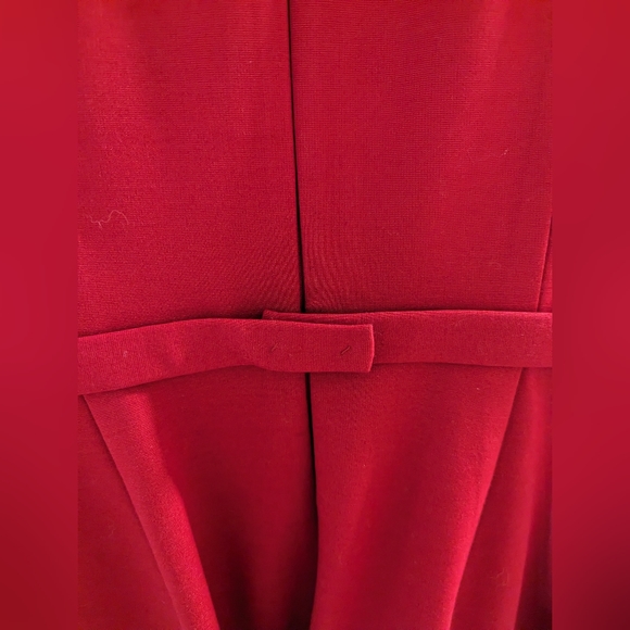 Elie Tahari Rich Red Dress Size 2 - Picture 7 of 9